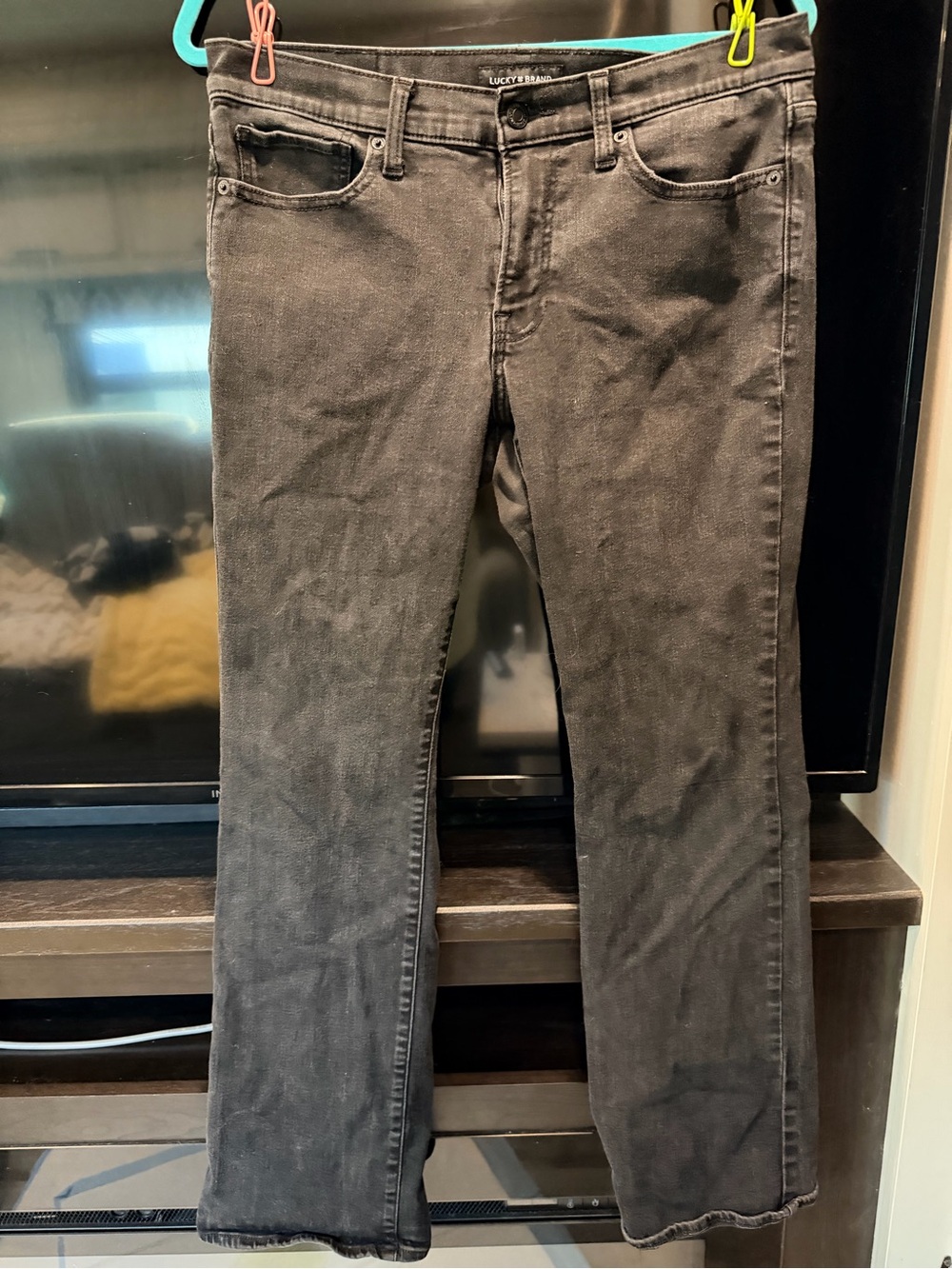 Lucky Brand women’s faded black Bootcut Jeans